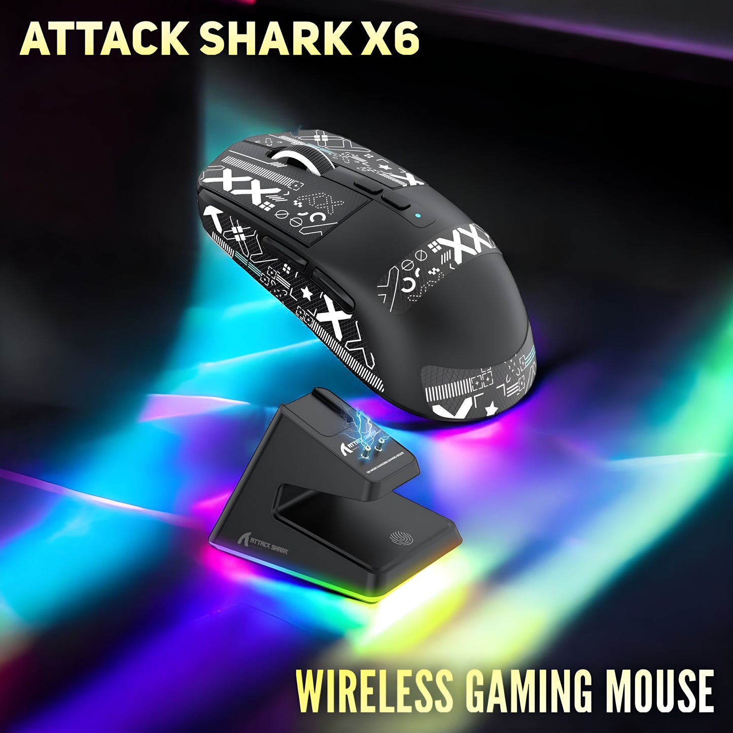 Attack Shark X6 Black